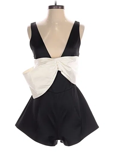 Pre-owned Alexis Romper In Black