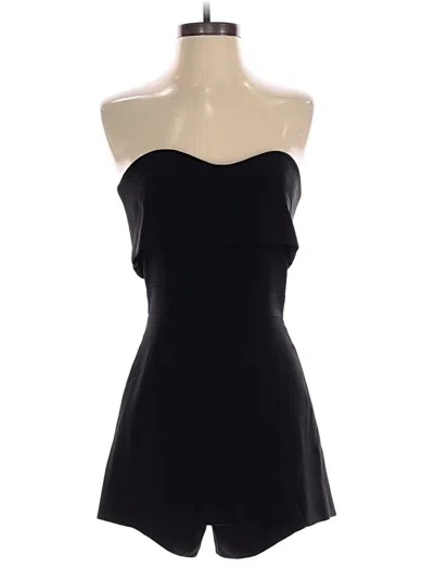 Pre-owned Alexis Romper In Black
