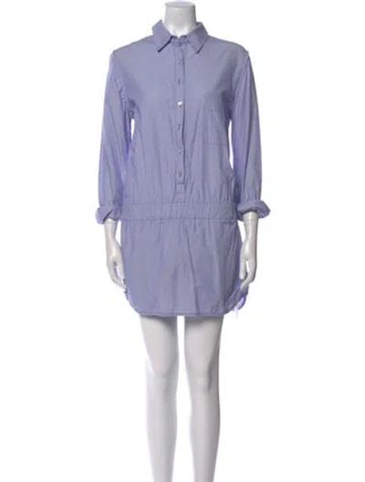 Pre-owned Alexis Romper In Blue