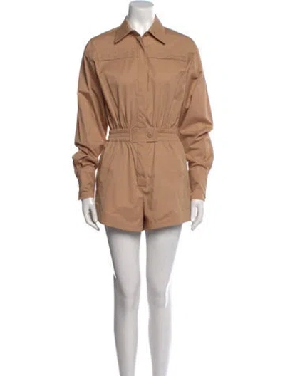 Pre-owned Alexis Romper In Neutral