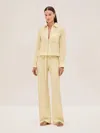 Alexis Damian Pant In Yellow