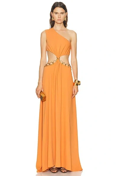 Alexis Saint Lucia Dress In Orange