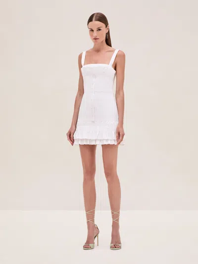Alexis Sandi Dress In White