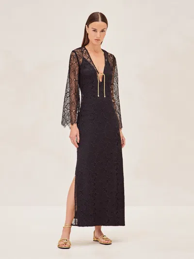 Alexis Sariyah Dress In Black Lace