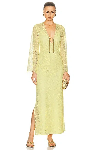 Alexis Sariyah Dress In Yellow Lace