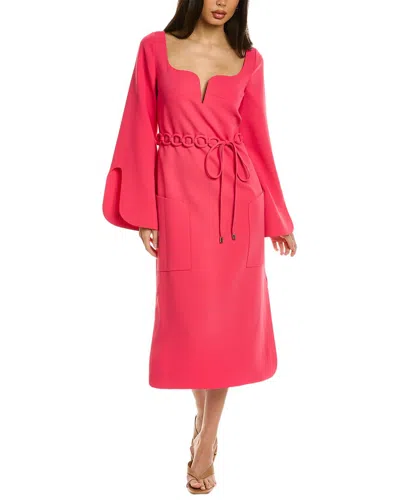 Alexis Sassari Midi Dress In Red