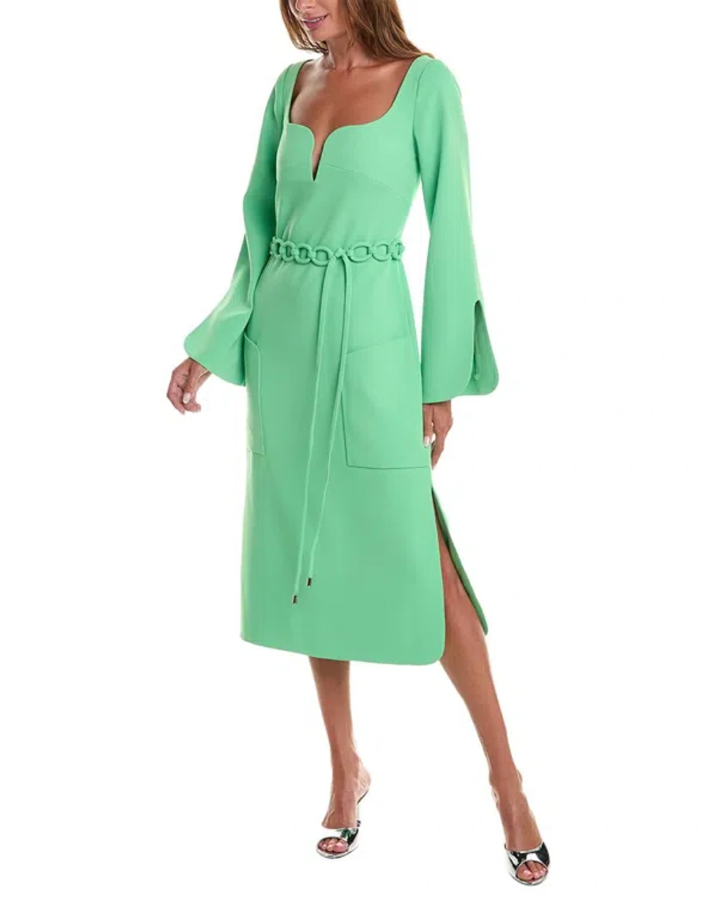 Alexis Sassari Shift Dress In Green | ModeSens