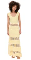 Alexis Saundra Dress In Buttercream In Buttercream