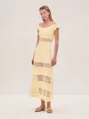 Alexis Saundra Dress In Buttercream In Buttercream