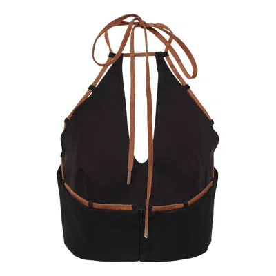 Alexis Saya Top In Black