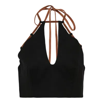 Alexis Saya Top In Black