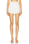 Alexis Selby Shorts In Ivory In Ivory
