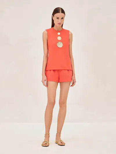 Alexis Selby Short In Orange
