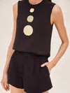 Alexis Selby Shorts In Black In Black