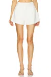 Alexis Selby Shorts In Ivory In Multi