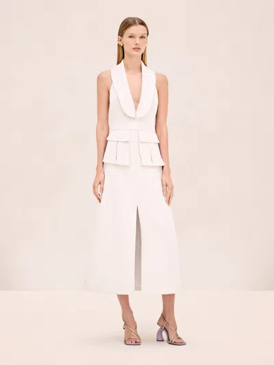 Alexis Sessile Dress In White