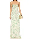 Alexis Seydou Jumpsuit In Green Mirage In Green