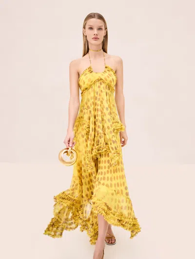 Alexis Sidi Dress In Yellow
