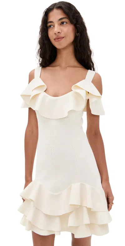 Alexis Sienna Mini Dress In Ivory In White