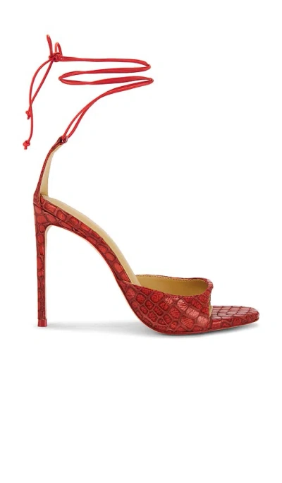 Alexis Sienna High Sandal In 深红色
