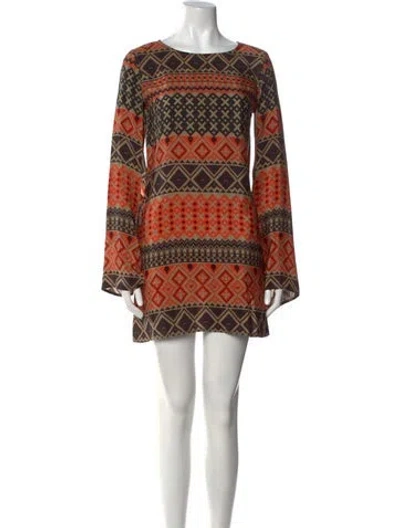 Pre-owned Alexis Silk Mini Dress