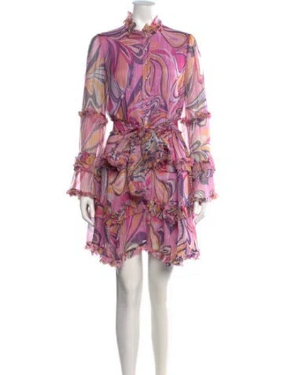 Pre-owned Alexis Silk Mini Dress