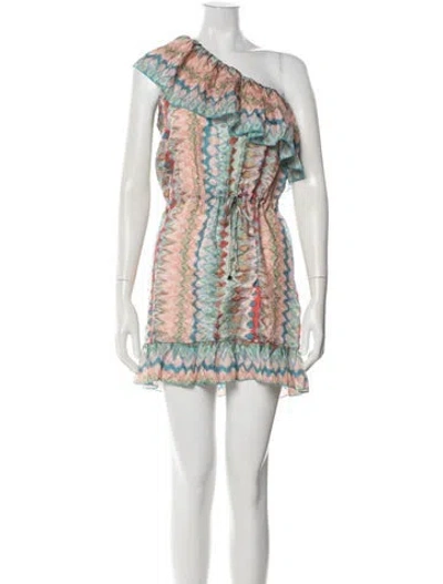 Pre-owned Alexis Silk Mini Dress In Pink