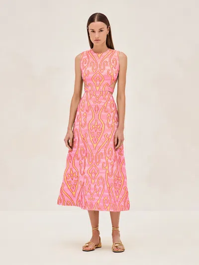 Alexis Silvio Dress In Rosebloom