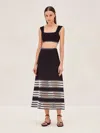 Alexis Simone Skirt In Black