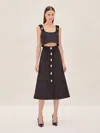 Alexis Sinead Skirt In Black