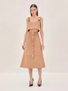 Alexis Sinead Skirt In Tan