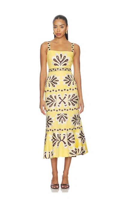 Alexis Sirena Dress In Yellow