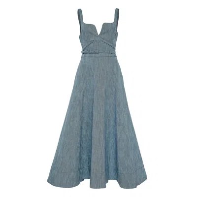 Alexis Sirene Dress In Blue