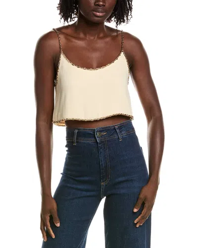 Alexis Sirey Cropped Top In Neutral