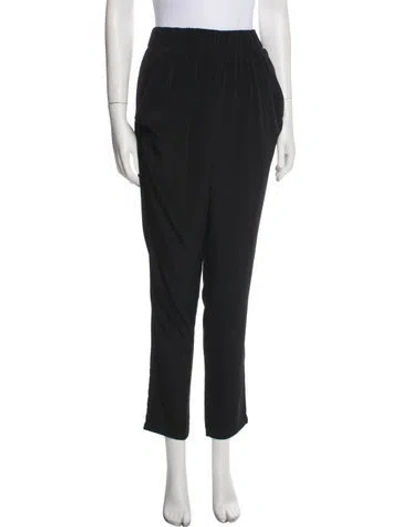 Pre-owned Alexis Skinny Leg Pants In Black