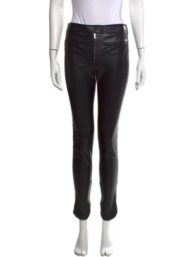 Pre-owned Alexis Skinny Leg Pants In Black