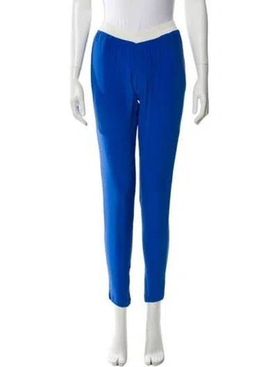 Pre-owned Alexis Skinny Leg Pants In Blue