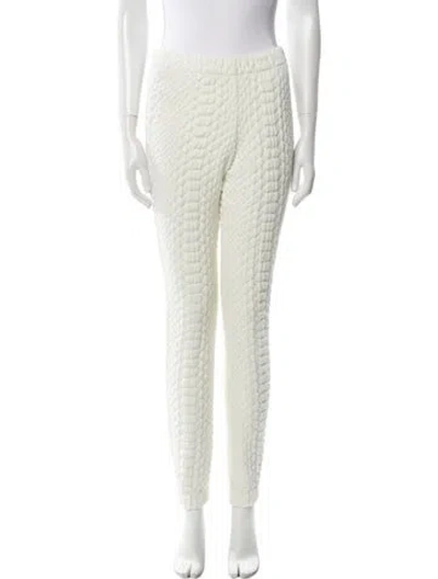 Pre-owned Alexis Skinny Leg Pants In Neutral