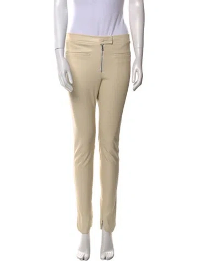 Pre-owned Alexis Skinny Leg Pants In Neutral
