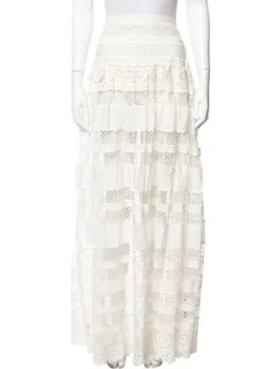 Pre-owned Alexis Skirt Set In White