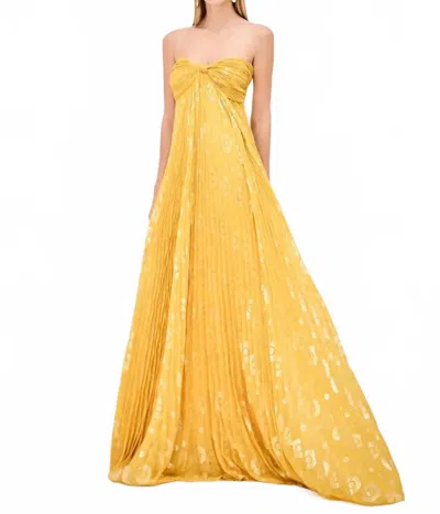 Alexis Soleil Dress Marigold In Yellow