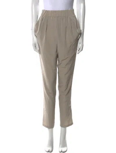 Pre-owned Alexis Straight Leg Pants In Neutral
