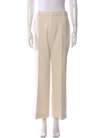 Pre-owned Alexis Straight Leg Pants In Neutral