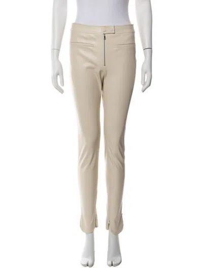 Pre-owned Alexis Straight Leg Pants In Neutrals