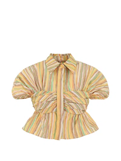 Alexis Striped Top In Multi