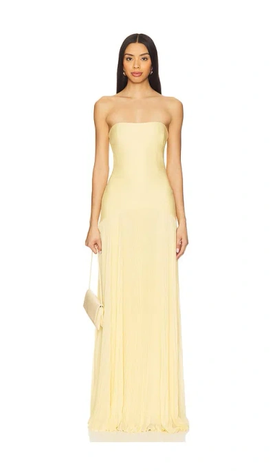 Alexis Sunniva Dress In Yellow