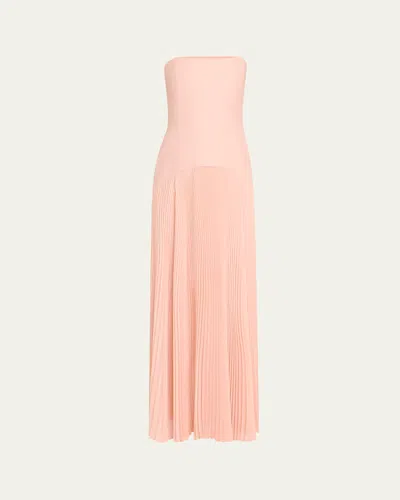 Alexis Sunniva Strapless Drop-waist Dress In Pink