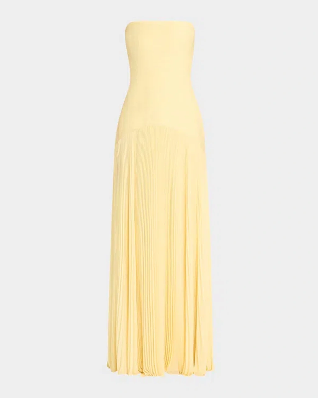 Alexis Sunniva Strapless Drop-waist Dress In Yellow | ModeSens