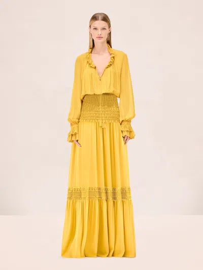 Alexis Tabitha Dress In Yellow