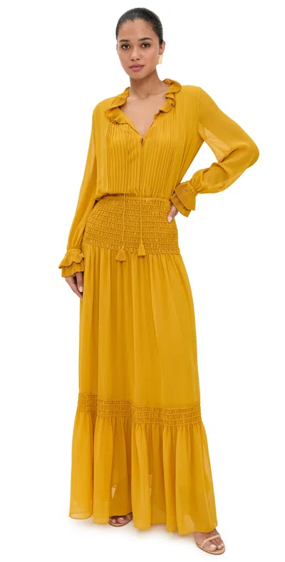 Alexis Tabitha Dress Saffron In Orange